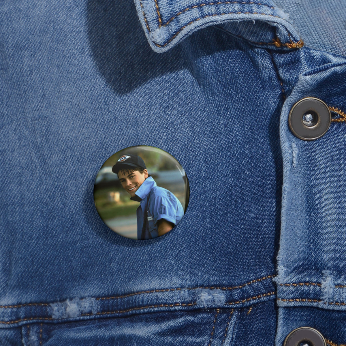 Soda Pop Curtis Photo Pin Button
