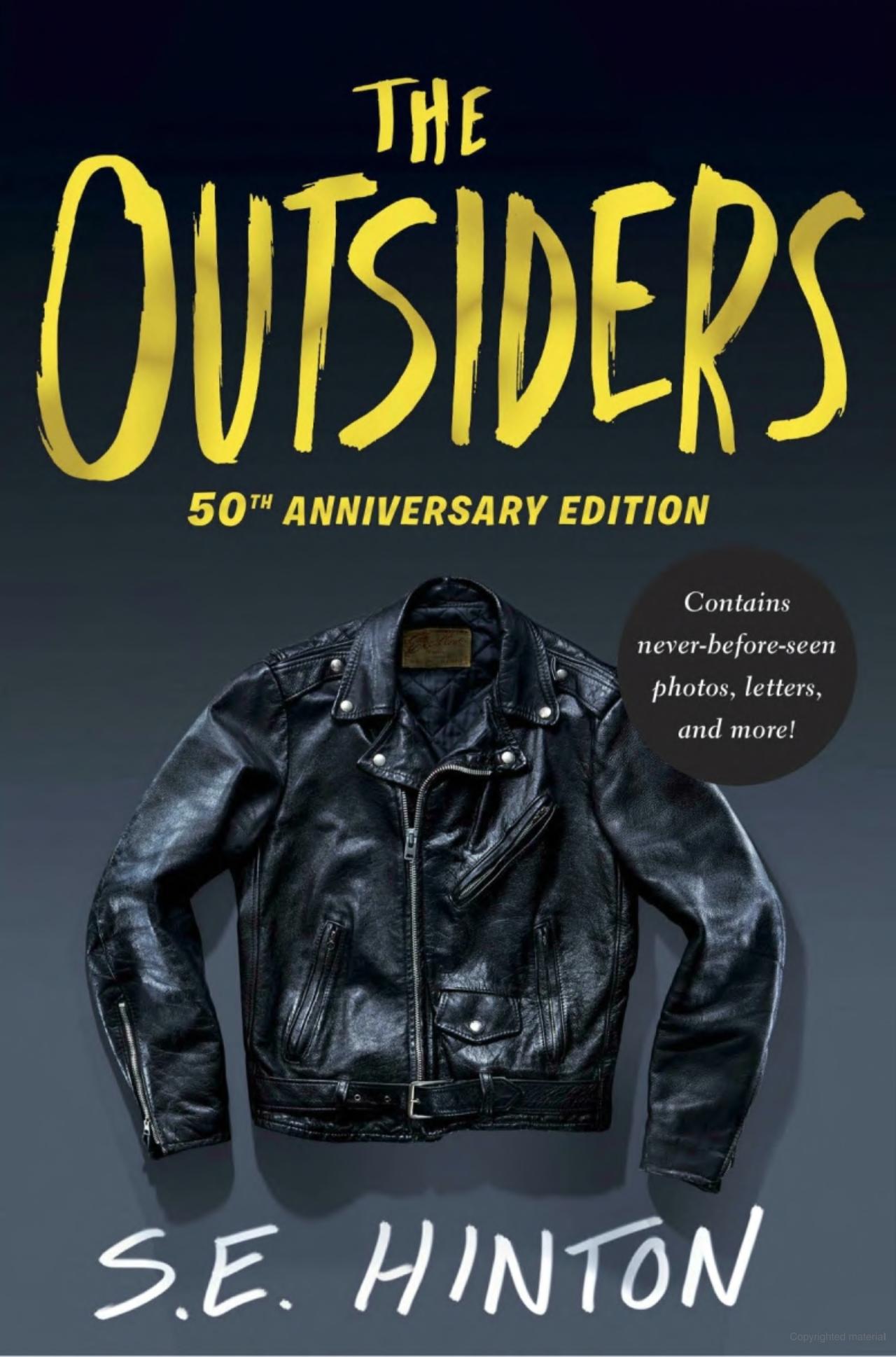 Autographed The Outsiders Hardback 50th Anniversary