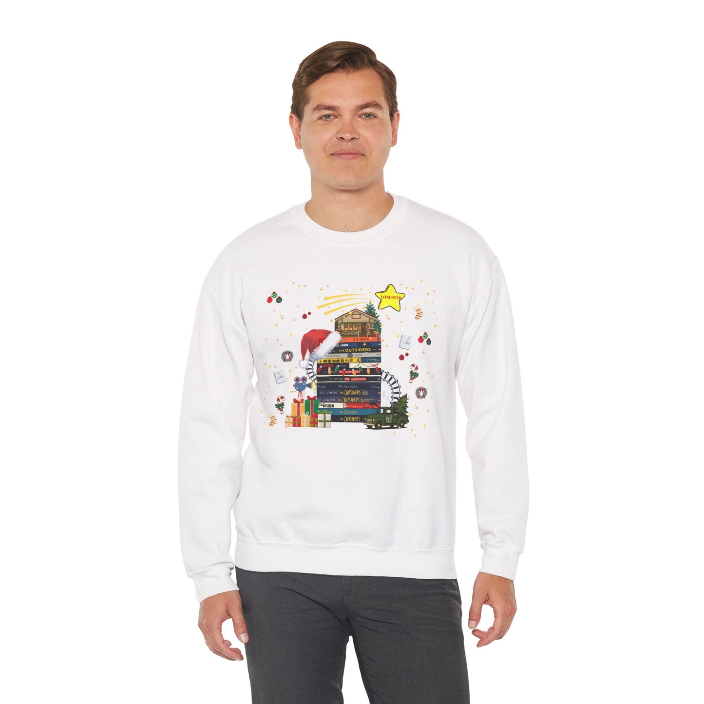 Outsiders Holiday Novels Sweatshirt
