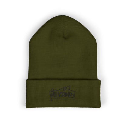 Wolverines Classic Cuffed Beanie - Stylish Winter Hat with Embroidery