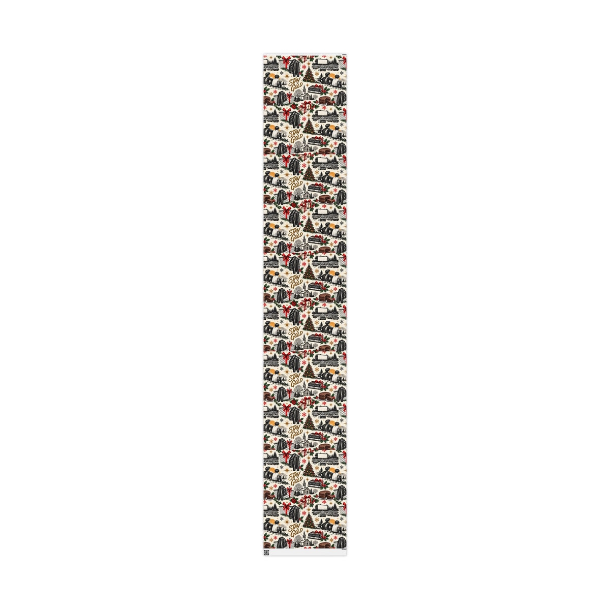 Outsiders Themed Vintage Village Wrapping Paper