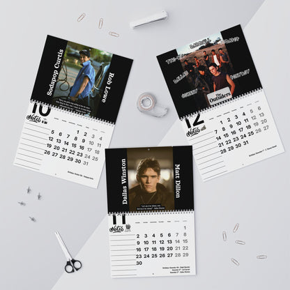 The Outsiders Movie 2026 Wall Calendar