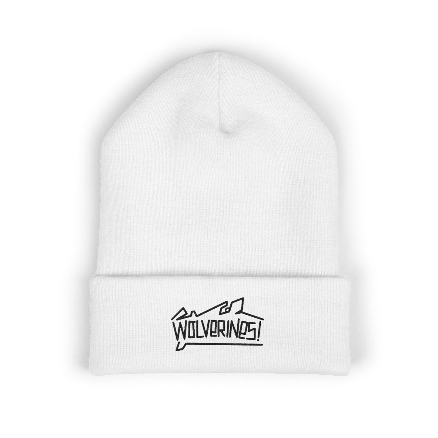 Wolverines Classic Cuffed Beanie - Stylish Winter Hat with Embroidery