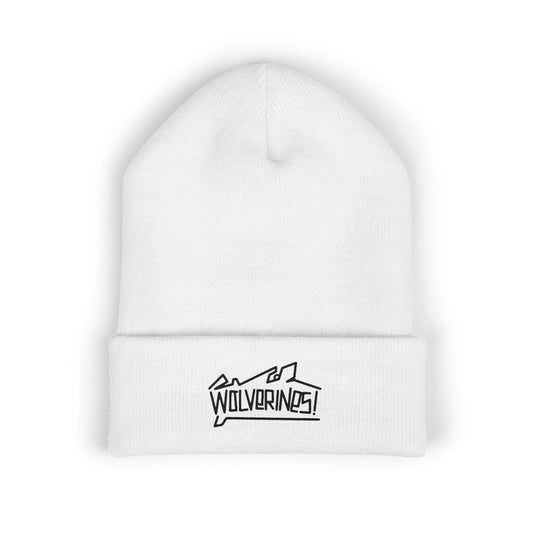 Wolverines Classic Cuffed Beanie - Stylish Winter Hat with Embroidery