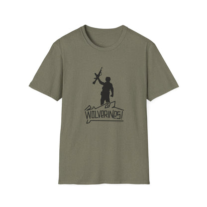 Wolverines Unisex Softstyle T-Shirt, Cool Graphic Tee for Fans, Casual Wear, Gift for Students, Sporty Apparel, Birthday Present