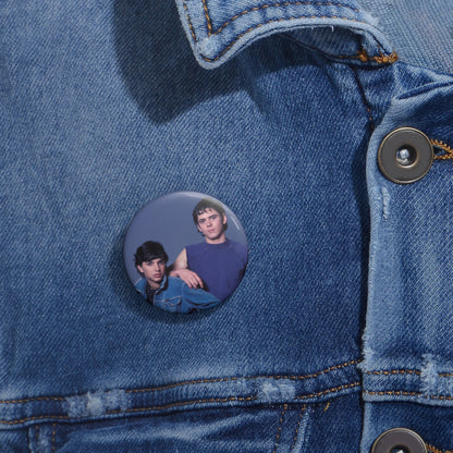 Johnny and Ponyboy Pin Button