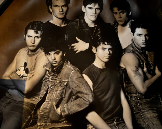 EXTREMELY LIMITED - 24x36 Outsiders Poster Signed Ralph Macchio