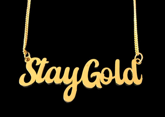 Stay Gold Necklace