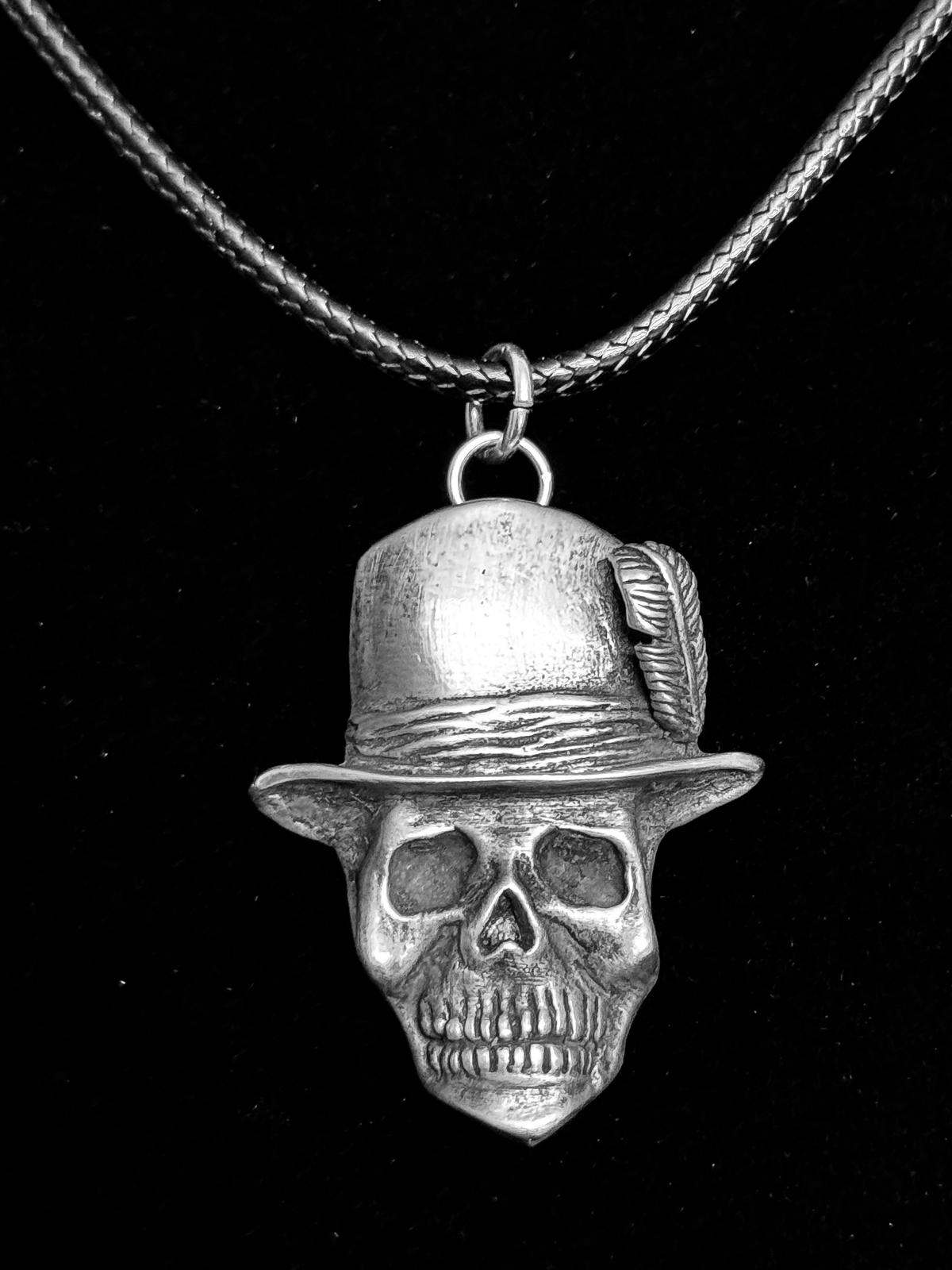 Chrome Cowboy Silver Necklace MINU Jewels
